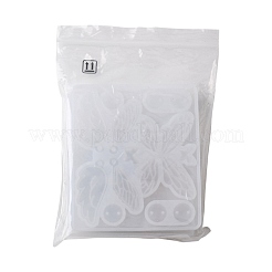 2 Stück 2 Stile DIY Schmetterling Ornament Silikonformen&nbsp;DIY-FS0010-05