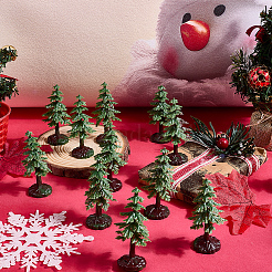 50 Stück Baum-Miniatur-Ornamente&nbsp;AJEW-SP0003-59