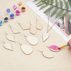 Kit de fabrication de boucles d'oreilles bricolage&nbsp;DIY-SC0017-19