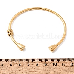 304 Edelstahl-Armreife für Damen&nbsp;BJEW-P394-02G