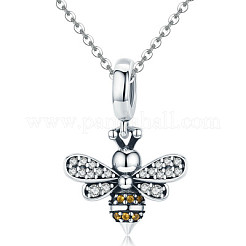 Thailand 925 europäischer Anhänger aus Sterlingsilber&nbsp;STER-FF0007-013AS