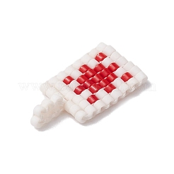 Perles de rocaille breloques en perles&nbsp;PALLOY-MZ00256-02