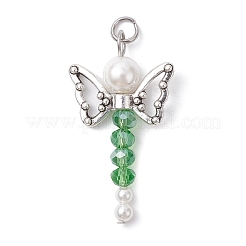 Pendenti con perle di vetro e conchiglia&nbsp;PALLOY-JF02555