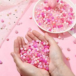 DIY rosa Serie Halsketten & Armband Sets&nbsp;DIY-CJ0001-76