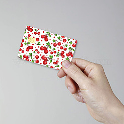 Autocollants de carte imperméables en plastique pvc rectangle&nbsp;DIY-WH0432-106