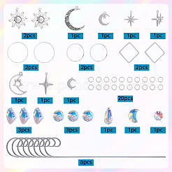 DIY Pflanzenetikettenstange zum Aufhängen von Haken zum Herstellen von Fundstücken&nbsp;DIY-SC0032-37