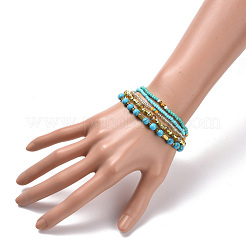Ensemble de bracelets extensibles&nbsp;BJEW-JB07670-03