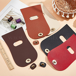 5 Stück 5 Farben Kunstleder Taschenhülle&nbsp;FIND-PH0006-67