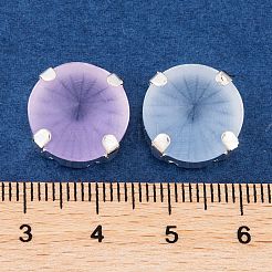 Runder Strass zum Aufnähen&nbsp;GLAA-K069-03B-S