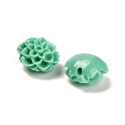 Synthetische Korallen 3 d Blume Rose Perlen&nbsp;CORA-L046-A05