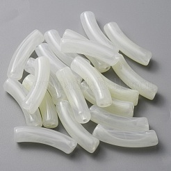 Opake Legierung Perlen&nbsp;MACR-WH0007-83A