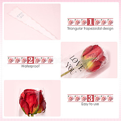 Bolsas de ramo de flores de plástico opp&nbsp;AJEW-GF0009-99A