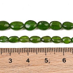 Rangs de perles dégradées en diopside vert naturel&nbsp;GG-NH0020-B01-01
