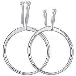2 stücke 2 arten aluminium legierung finger ringe komponenten&nbsp;FIND-SC0021-84P