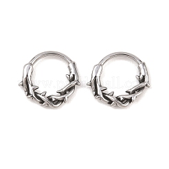 Knorpelohrringe aus Edelstahl 316&nbsp;AJEW-C044-16D-AS
