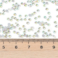 Flacher rhinestone aus glas für kleidung&nbsp;X-RGLA-C002-SS8-101