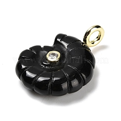 Natürlichen Obsidian Anhänger&nbsp;G-A287-01G-03