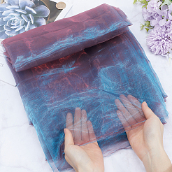 Tessuto di organza di poliestere&nbsp;DIY-WH0003-138C