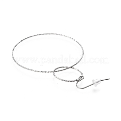 Ohrhänger aus 304 Edelstahl&nbsp;X-EJEW-L237-02P