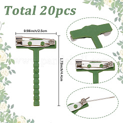 20 pièce de fer à repasser et accessoires de broche en plastique&nbsp;JEWB-SC0001