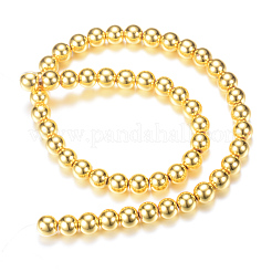 Chapelets de perles en hématite synthétique sans magnétique&nbsp;X-G-Q466-3mm-01