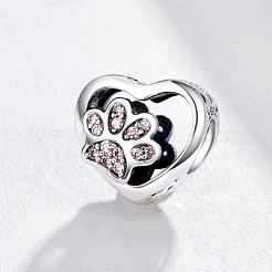 925 Silber Euorpean Perlen&nbsp;STER-FF0013-01