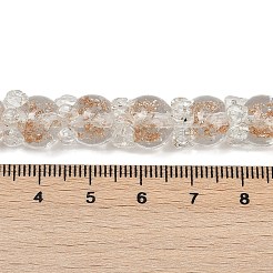 Goldsand-Bunte Malerei-Perlenstränge&nbsp;LAMP-P069-02A-03