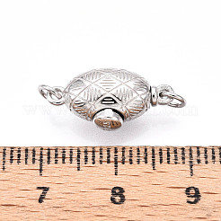 925 Sterling Silber Boxschließen&nbsp;STER-T007-135P