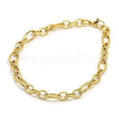 Modische Figaro-Kettenarmbänder aus Edelstahl 304&nbsp;STAS-A028-B094