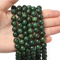 Natürliche afrikanische Jade Perlen Stränge&nbsp;G-D840-53-10mm-A