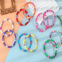 10 Stück Armbänder aus Polymer-Ton&nbsp;BJEW-SW001601