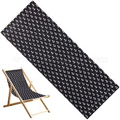 1 chaise en tissu polycoton à motif d'ancre&nbsp;AJEW-GF0015-38H