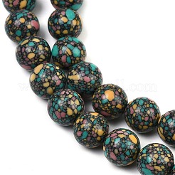 Chapelets de perles d'agate naturelle&nbsp;G-U030-C01-12mm