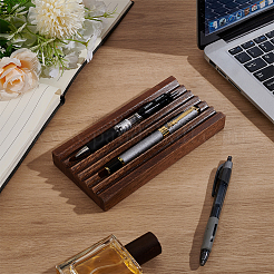 Porte-stylo rectangulaire en bois&nbsp;AJEW-WH0561-008A