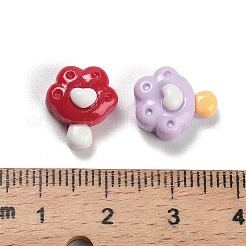 Undurchsichtige Decoden-Cabochons aus Harz&nbsp;RESI-I338-05