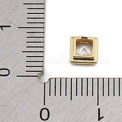 Cabochon in zirconia cubica in ottone&nbsp;CU-CBA30E8-05G-03
