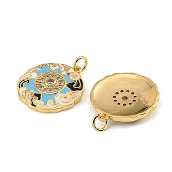 Pendentifs en laiton zircon cubique transparent&nbsp;CU-CBA9175-02G