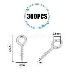300 pieza de pasador de ojo de tornillo de acero inoxidable 304&nbsp;STAS-UN0043-49