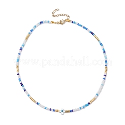 Vetro collane di perline&nbsp;NJEW-JN04896