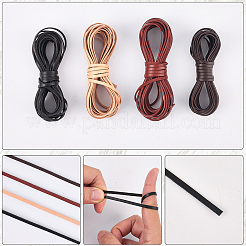 Cordons en cuir de vache de 5 m pour bricolage&nbsp;WL-GF0001-25A-01