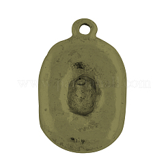 Pendente in lega stile tibetano&nbsp;LS-TIBEP-4422-AB-NR