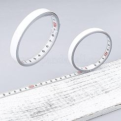 Rückseitig klebendes Lineal aus Kohlenstoffstahl&nbsp;TOOL-WH0129-23