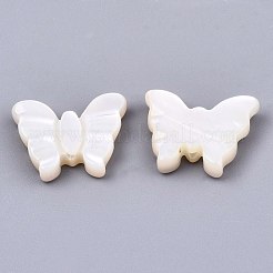 Guscio bianco naturale madreperla perle di conchiglia&nbsp;SSHEL-N032-09