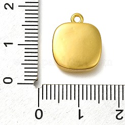 Plattiertes Messing Anhänger Fassungen&nbsp;KK-NH0001-18G