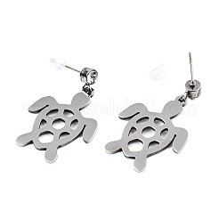 Ohrstecker aus 201 Edelstahl&nbsp;EJEW-T008-JN751