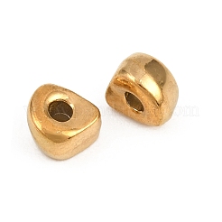 Unregelmäßige Perlen aus Edelstahl 304&nbsp;STAS-D394-03C-G