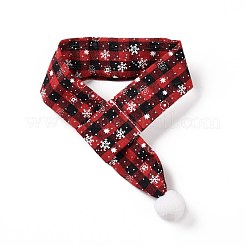 Foulards de noël en tissu pour animaux de compagnie&nbsp;AJEW-D051-04B