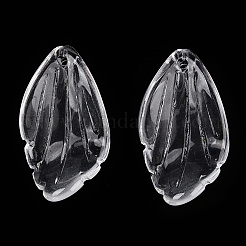 Perle di petali di vetro trasparente&nbsp;GLAA-N001-11