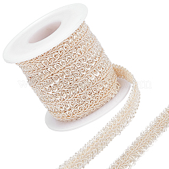 10 yard de garniture en dentelle tressée en polyester mille-pattes&nbsp;OCOR-GF0001-55D