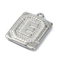 Pendentifs en acier inoxydable 304 anti-ternissement&nbsp;STAS-U033-01P-E